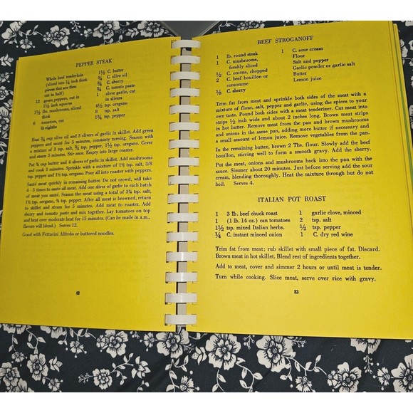 E. PLURIBUS ONION Chicago Latin School Parent Council 1976 Vtg Spiral Cook Book - Picture 5 of 12